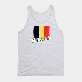 Belgium flag Tank Top